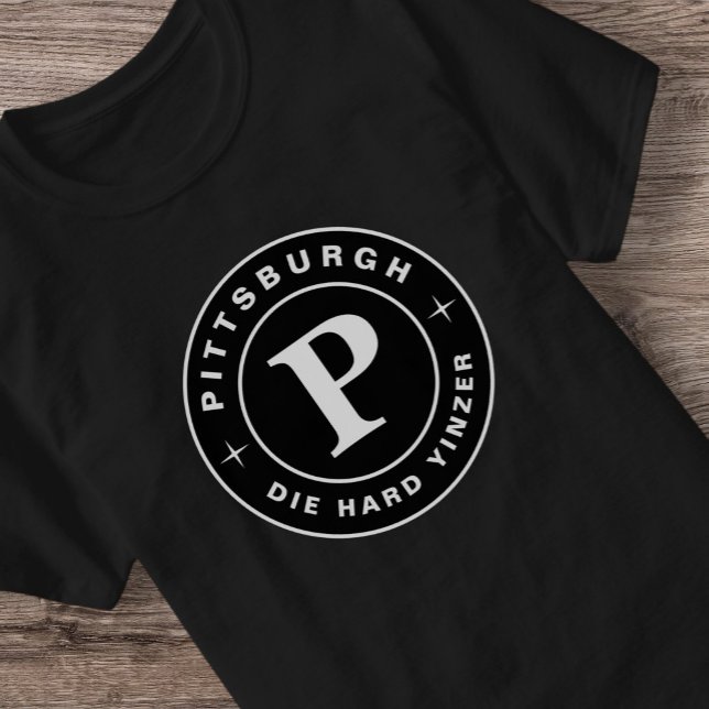 Yinzer Fier Pittsburgh 412 Accueil T-Shirt Rétro (Créateur téléchargé)