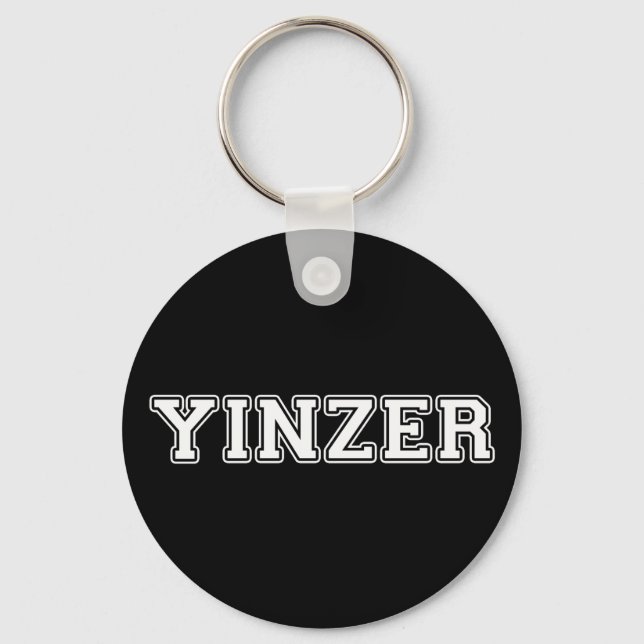 Yinzer Keychain (Front)