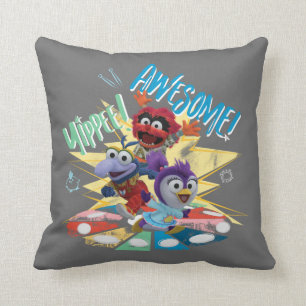 Yippee! Awesome! Throw Pillow