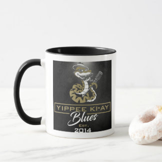 Yippee Ki-Ay Blues Coffee Mug