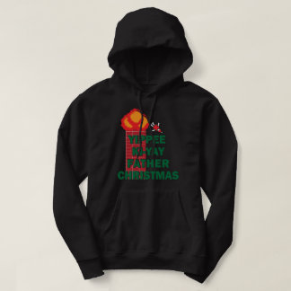 Yippee Ki-Yay Father Christmas Hoodie