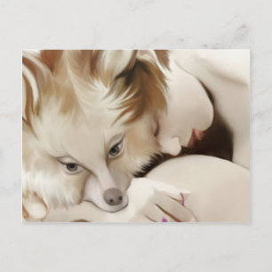 yips foxgirl postcard