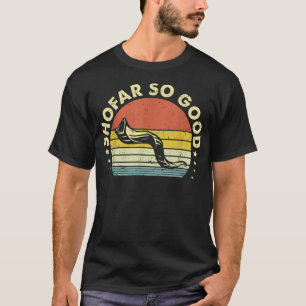 YJ6J Vintage Shofar So Good Rosh Hashanah Jewish D T-Shirt