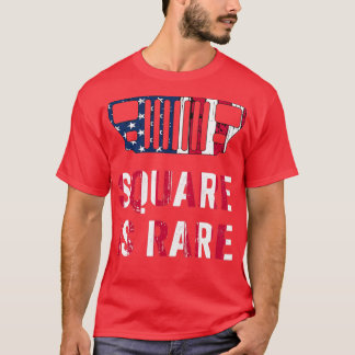 YJ Square is Rare off road 4WD design T-Shirt