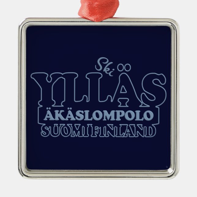 YLLÄS FINLAND ornament (Front)