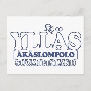 YLLÄS FINLAND postcard