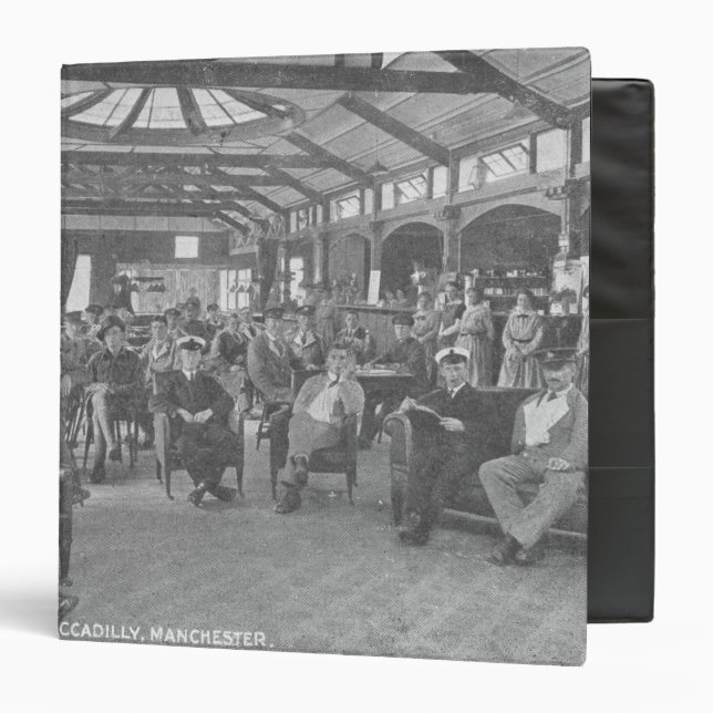 YMCA Hostel, Piccadilly, Manchester, c.1910 Binder (Front/Inside)