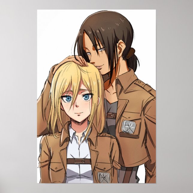 Ymir  Christa Shingeki no Kyojin  Attack on Titan Poster (Front)