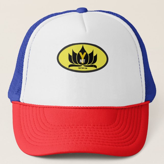 Ynot Batman T-shirt Trucker Hat (Front)