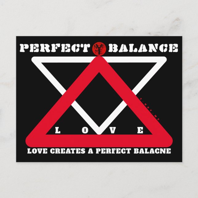 YNOTME BALANCE PARFAIT 4b3 Carte postale (Devant)