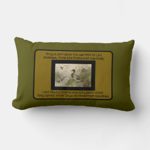 YNOTME MONOTONE QUACKING JAUNE Oreiller