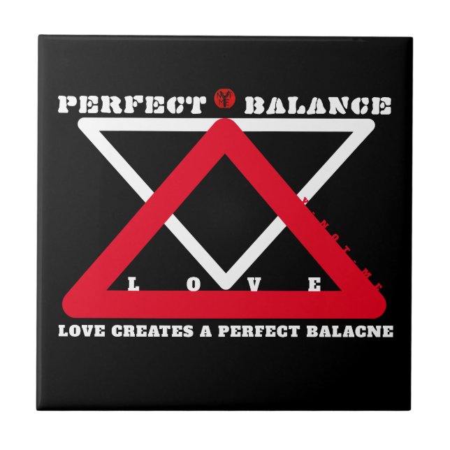 YNOTME PERFECT BALANCE 4b3 Ceramic Tile  (Front)
