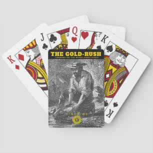 YNOTME THE GOLD-RUSH 3 PLAYING CARDS