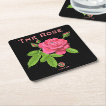 YNOTME THE ROSE Paper Coaster