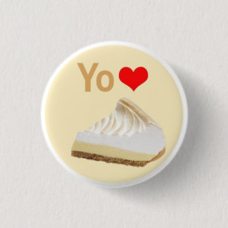 Yo <3 Lemon Pie 1 Inch Round Button