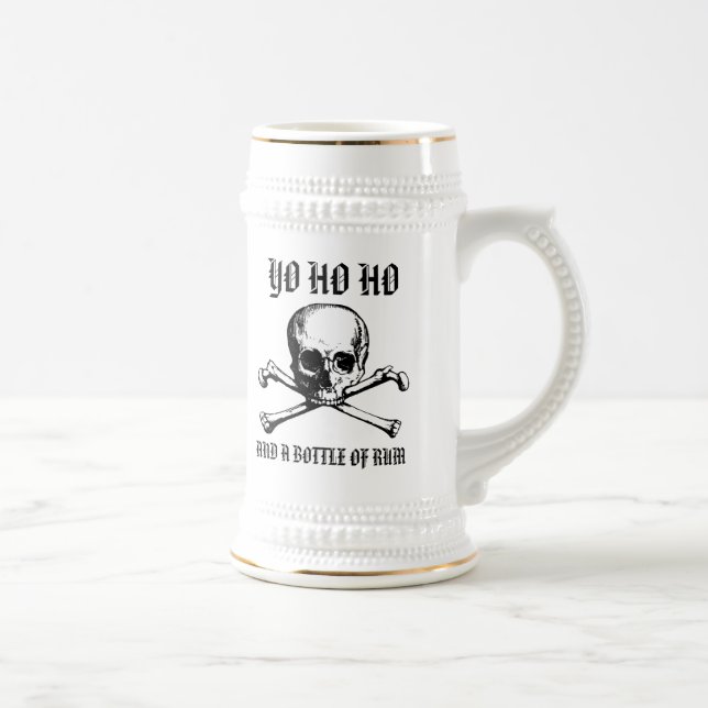 Yo Ho Ho And A Bottle Of Rum Stein (Right)