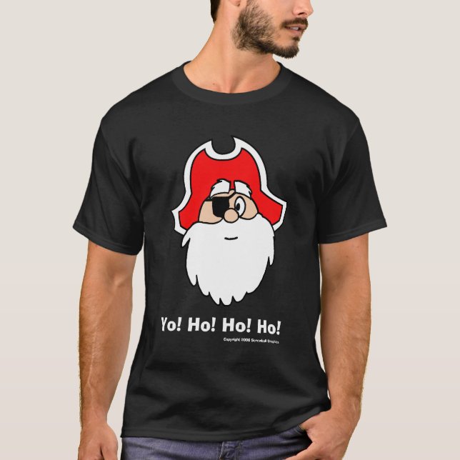 Yo! Ho! Ho! Ho! Basic Dark T-Shirt (Front)