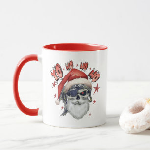 Yo Ho Yo Ho Pirate Life at Christmas Mug