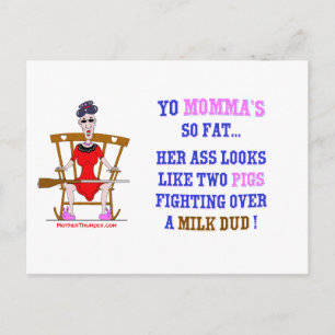 Yo Momma # 03 Postcard