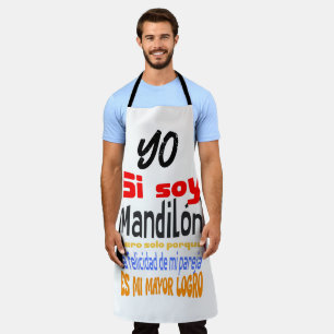yo si soy mandilon quote apron