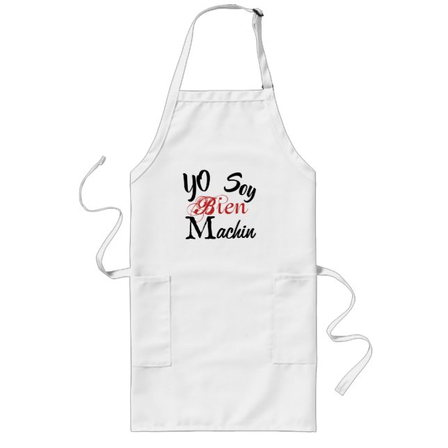 Yo soy bien long apron (Front)