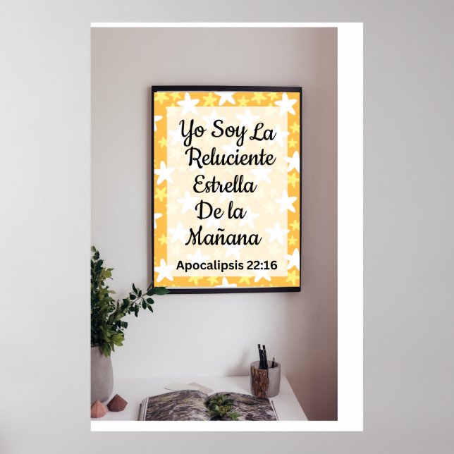 Yo Soy La Luciente Estrella De La Mañana Poster (Front)