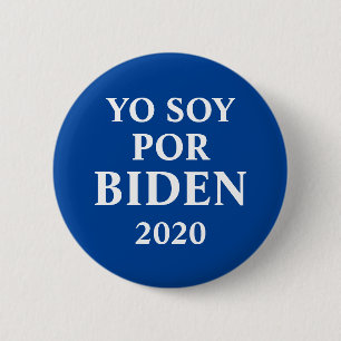 Yo Soy Por Biden 2 Inch Round Button