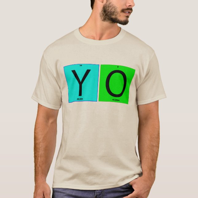 YO squares Philly Hello T-Shirt (Front)