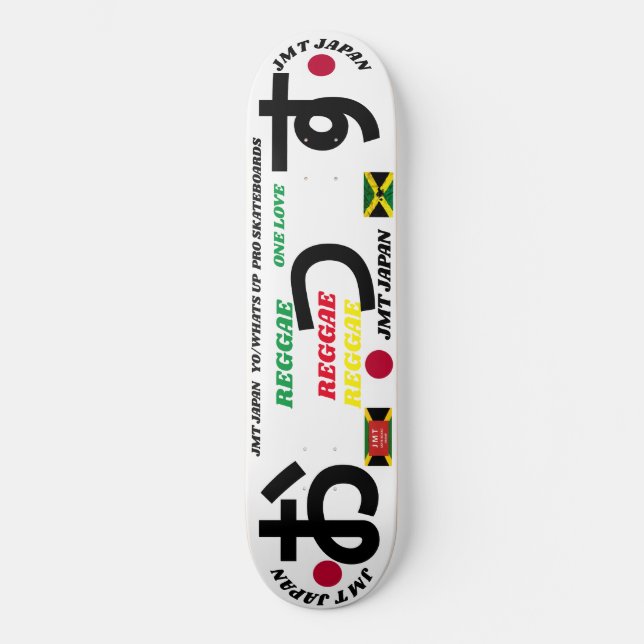 YO /WHATS UP  JMT JAPAN  8 1/4" Skateboard Deck (Front)