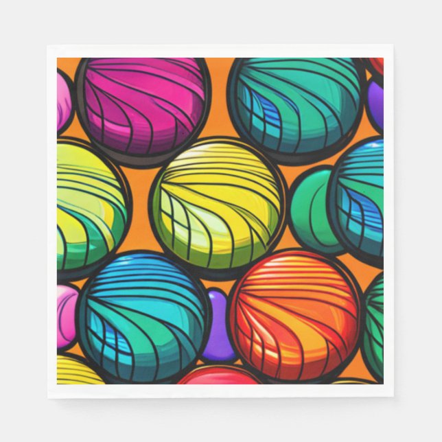 Yo-Yo Yowza Napkin (Front)