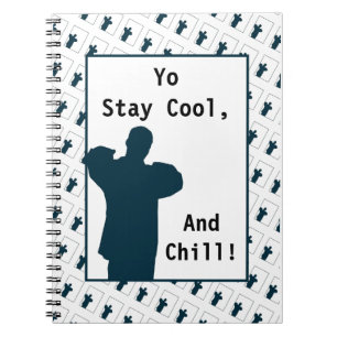 Yo'Boy Silhouette Stay Cool Notebook