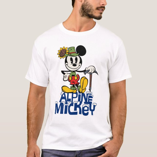 Yodelberg Mickey | Alpine Mickey T-Shirt (Front)