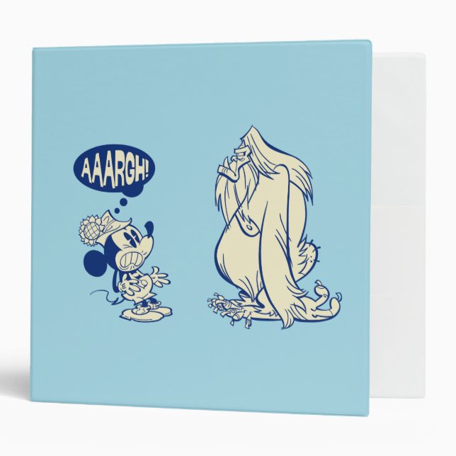 Yodelberg | Mickey and Yeti Binder (Front/Inside)