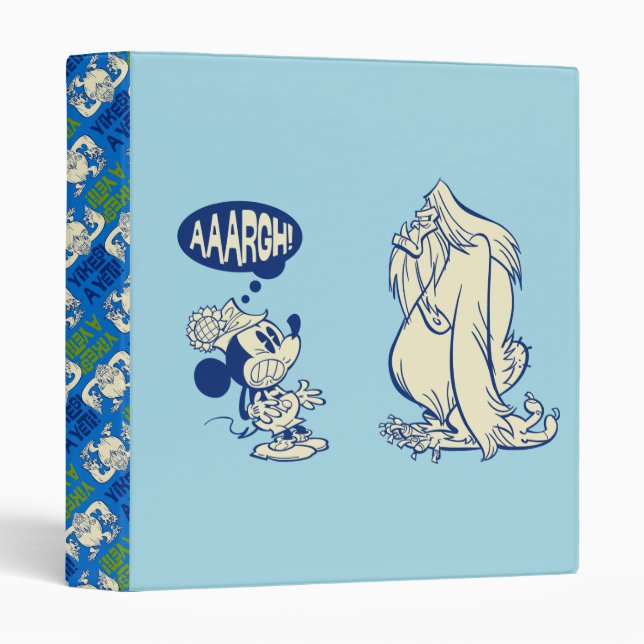 Yodelberg | Mickey and Yeti Binder (Front/Spine)
