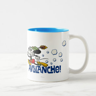 Yodelberg Mickey Avalanche Two-Tone Coffee Mug