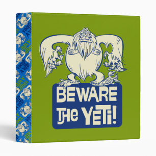 Yodelberg Mickey Beware the Yeti Binder