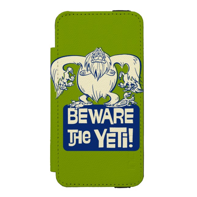 Yodelberg Mickey | Beware the Yeti Incipio iPhone Wallet Case (Folio Front)