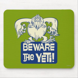 Yodelberg Mickey   Beware the Yeti Mouse Pad