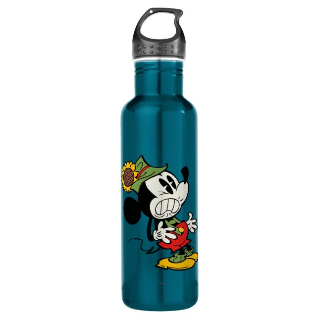 Yodelberg Mickey | Clenching Teeth 710 Ml Water Bottle (Front)