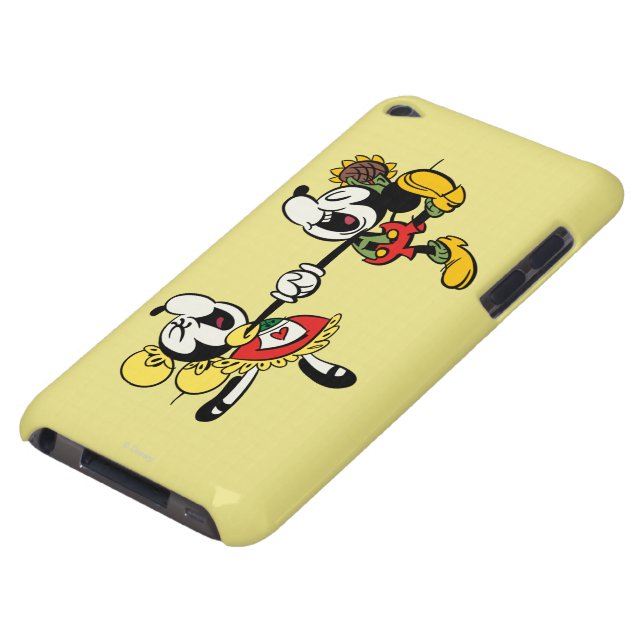 Yodelberg Mickey | Holding Hands Barely There iPod Cover (Bottom)