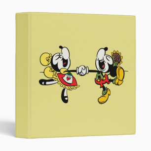 Yodelberg Mickey   Holding Hands Binder