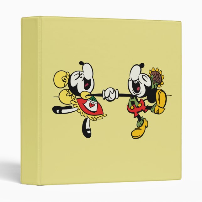 Yodelberg Mickey | Holding Hands Binder (Front/Spine)