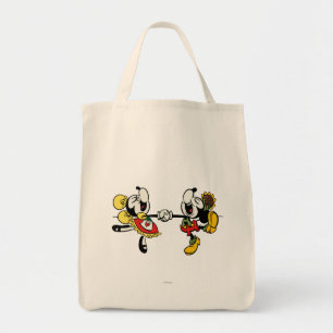 Yodelberg Mickey   Holding Hands Tote Bag
