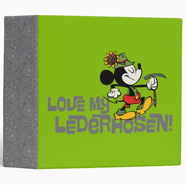 Yodelberg Mickey | Lederhosen Binder (Front/Spine)