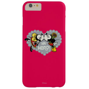 Yodelberg Mickey   Minnie and Mickey Kiss Barely There iPhone 6 Plus Case