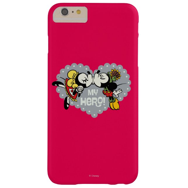 Yodelberg Mickey | Minnie and Mickey Kiss Case-Mate iPhone Case (Back)