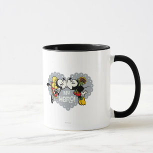 Yodelberg Mickey   Minnie and Mickey Kiss Mug