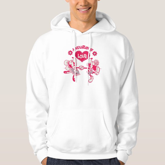 Yodelberg Mickey | Mountain of Love Hoodie (Front)