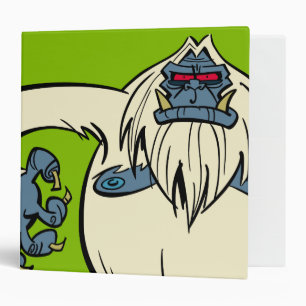 Yodelberg Mickey Red-Eyed Yeti Binder