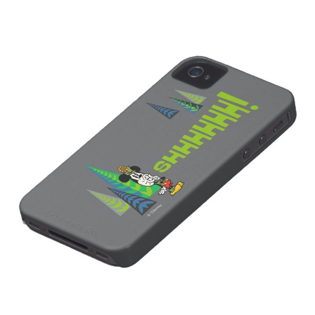 Yodelberg Mickey | Shh Case-Mate iPhone Case (Bottom)